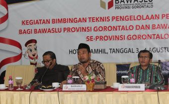 Bawaslu Provinsi Gorontalo Tingkatkan Pengeloaan Kearsipan