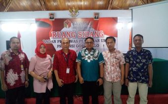 Bawaslu Provinsi Gorontalo gelar silaturahmi dengan BRI cabang Kota Gorontalo