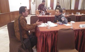Kepala Sekretariat Bawaslu Provinsi Moh Yusuf Latjuba menghadiri sosialisasi tata cara pembayaran dan penggunaan kartu kredit