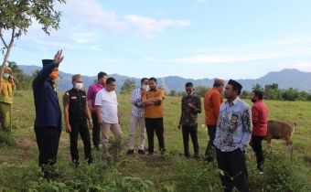 J.Umar dan Nikson hadiri Rapat Pembahasan Hibah Tanah Pemda Bone Bolango dan Bawaslu.