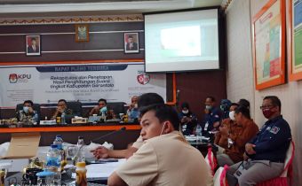 Kordiv PHL, Monitoring Pengawasan Penghitungan Suara di Kab. Gorontalo.