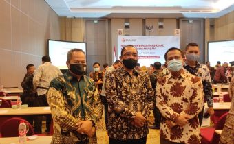 Bawaslu Gorontalo Menghadiri rapat koordinasi Nasional dan evaluasi pengawasan pilkada serentak tahun 2020