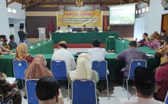Bawaslu Provinsi Gorontalo Gelar Rakor Pengawasan PDPB Bersama Stakeholder