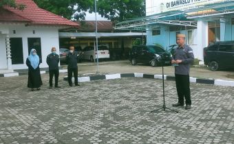 4 Hal Penting Disampaikan Nikson Pada Apel Pagi