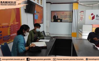 Bawaslu Provinsi Gorontalo Menerima Perbaikan Laporan/Pengaduan Masyarakat