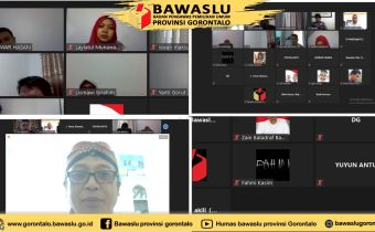 Bawaslu Provinsi Gorontalo Gelar Rakor Terkait Kelanjutan SKPP Tingkat Dasar Pasca PPKM