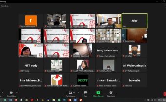 Koordinator Bagian Perencanaan, Keuangan dan BMN ikuti Rapat Pengendalian dan Pemantauan Pelaksanaan Program dan Kegiatan Bulan Juli T.A 2021