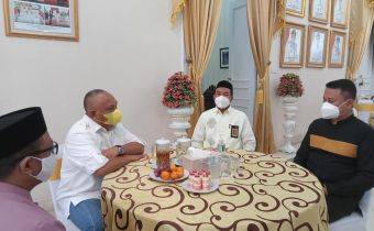 Bawaslu Provinsi Gorontalo Silaturahmi dengan Gubernur Gorontalo