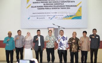 Gelar Rakor di Hotel El Madinah, Ketua Bawaslu Provinsi Gorontalo sampaikan 4 poin penting