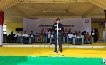 Jadi Pembina Apel Siaga Pengawasan, Idris Usuli Mengajak Stakeholder Bangun Sinergitas Sukseskan Pemilu