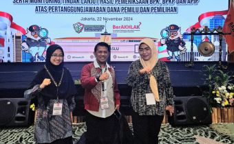 Bangun Budaya Sadar Risiko, Moh.Fadjri Arsyad Ikuti Konsolidasi Pengelolaan Risiko dan Monitoring Dana Pemilu dan Pemilihan