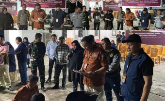 Nikson Entengo Awasi Pemusnahan Kelebihan Surat Suara Pilkada 2024 di BonebolangoÂ 