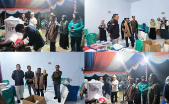 Moh Fadjri Arsyad Awasi Pergeseran Kotak Suara Pemilihan Serentak 2024 di Boalemo