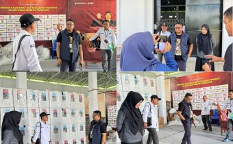 Ketua Bawaslu Provinsi Gorontalo Idris Usuli Pantau Rekapitulasi dan Logistik Suara di Pohuwato