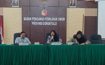 Bawaslu Provinsi Gorontalo Gelar Rapat Bahas Perselisihan Hasil Pilkada 2024.