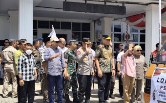 Bawaslu Provinsi Gorontalo Awasi Distribusi Logistik PSU di Gorontalo Utara