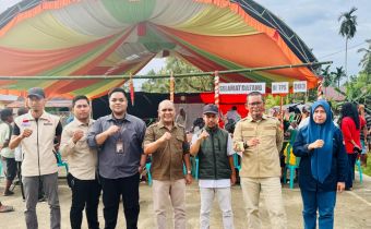 John Hendri Purba Tinjau Langsung Pelaksanaan PSU di TPS Gorontalo Utara