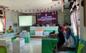 Lismawy Ibrahim Lakukan Monitoring Rekapitulasi Hasil Penghitungan Suara pada PSU Pilkada Gorontalo Utara 2024