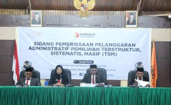 Bawaslu Provinsi Gorontalo Lanjutkan Sidang Pemeriksaan Dugaan Pelanggaran TSM Pasca PSU Gorontalo Utara