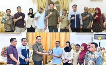 Bawaslu Provinsi Gorontalo Sambangi Gubernur Gorontalo, Sampaikan Terima Kasih dan Harapan Dukungan ke Depan