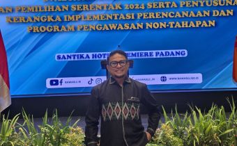 Identifikasi Tantangan Pengawasan, Ketua Bawaslu Provinsi Gorontalo Idris Usuli Hadiri Evaluasi Pengawasan Pemilu dan Pemilihan