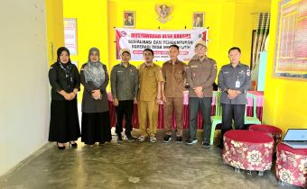 Tinjau Uji Petik PDPB di Buntulia, John Hendri Purba : Cermati Data Hasil Pengawasan