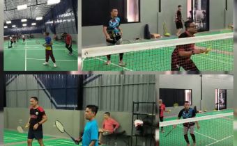 Bawaslu Provinsi Gorontalo Gelar Turnamen Bulu Tangkis Rayakan HUT RI ke-80