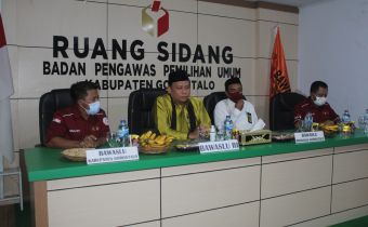 Kunjungi Gorontalo, Abhan : " Kita punya Kerja Kemanusiaan".