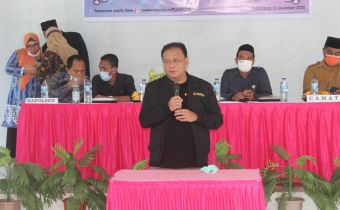 Abhan Hadiri Pelantikan PTPS Kabila Bone.