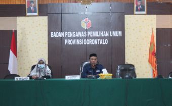Umar Berharap Penyusunan Laporan Komprehensip Bawaslu Provinsi Gorontalo Selesai Tepat Waktu