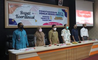 Rahmad Hadiri Rakor Pemutakhiran Data Pemilih Berkelanjutan