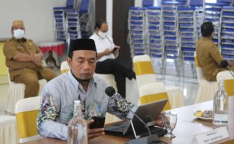 Terkait Pilkada, Bawaslu Gorontalo Ikuti Rapat Forkopimda.