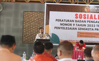 Sosialisasikan Perbawaslu Nomor 9 Tahun 2022, Ini Penegasan Kepala Sekretariat Bawaslu Provinsi Gorontalo
