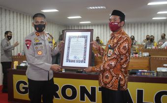 â€œBawaslu Provinsi Gorontalo Terima Maklumat Kapolriâ€