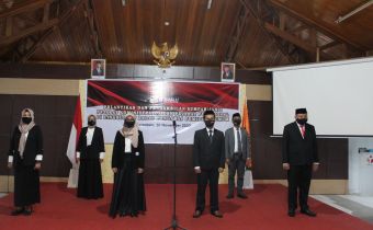 Sekjend Lantik Pejabat Fungsional dan Kasek Kabupaten.