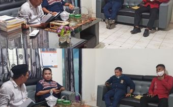 Tim Bawaslu Provinsi Gorontalo Monitoring Persiapan Pelaksanaan Uji Petik PDPB Di Bawaslu Kabupaten Gorontalo