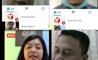 Kasek; Nikson Entengo Ikuti Rapat Sosialisasi Penerapan Menajemen Resiko Bawaslu