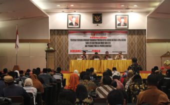 Bawaslu Provinsi Gorontalo gelar Workshop Sentra Gakumdu Dalam Rangka Penanganan Tindak Pidana Pemilihan