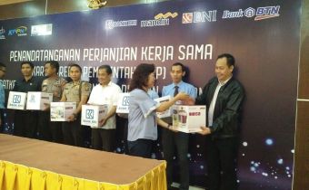 Pendatangan MOU antara Bawaslu Provinsi Gorontalo dan KPPN Gorontalo