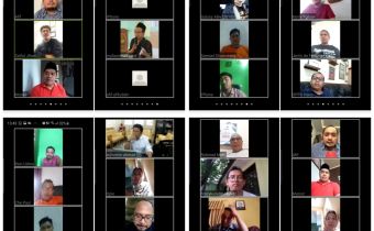 Kordiv Pengawasan Bawaslu Provinsi Gorontalo Laporkan Perkembangan Pilkada Melalui Video Konferensi