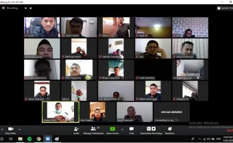 Gakkumdu Gorontalo Gelar Rapat Koordinasi Melalui Zoom Meeting