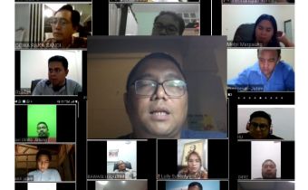 Tunda Tahapan Pilkada, Fritz Rakor bersama Divisi Hukum.