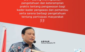 Hari Lahir ke-12, Bawaslu umumkan Program Sekolah Kader Pengawas Partisipatif (SKPP) Daring.