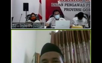 Bawaslu Provinsi gelar rapat Internal.