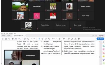 Bawaslu Gorontalo beri masukan draf UU Pemilu dan Pilkada.