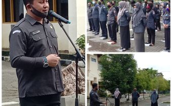 Apel Perdana, Nikson Ingatkan Protap Kesehatan.