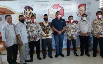 Pimpinan Bawalsu RI Fritz Edwar Siregar kunjungi Gorontalo.