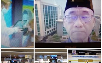 Bawaslu Hadiri Kick Off Sensus Penduduk 2020.