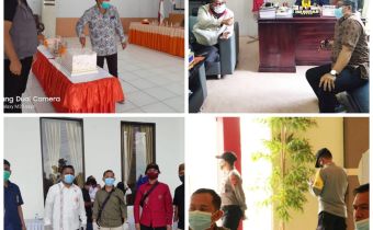 Tim Bawaslu Provinsi Gorontalo Monitoring Pengawasan Penetapan Pasangan Calon Bupati dan Wakil Bupati Pada Pilkada Tahun 2020.