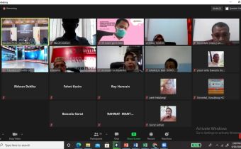 Kordiv Pengawasan Bawaslu Gorontalo pimpin rapat virtual, bahas persiapan SKPP Nasional
